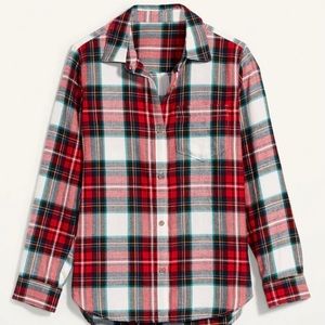 Old Navy Classic Plaid Flannel Shirt